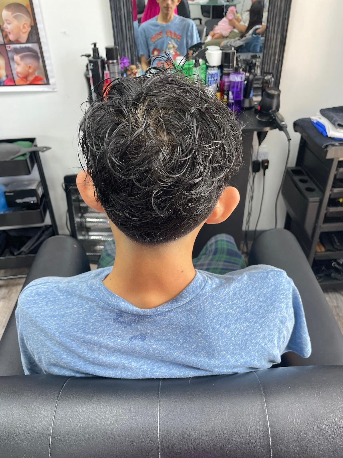Hair Fashion by Dailen - Curly kids haircut